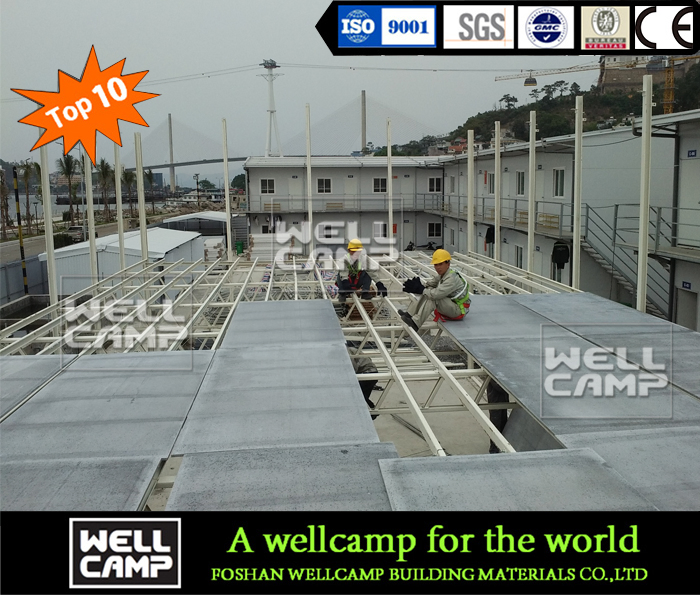 Two Floor Mobile Modular Prefabricated Building for Workers Accommodation/Guangzhou/Foshan