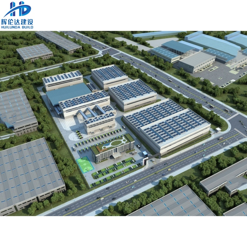 Industrial Building Steel Structure Factory Workshop Prefabricated Warehouse Building Metal Frame Building