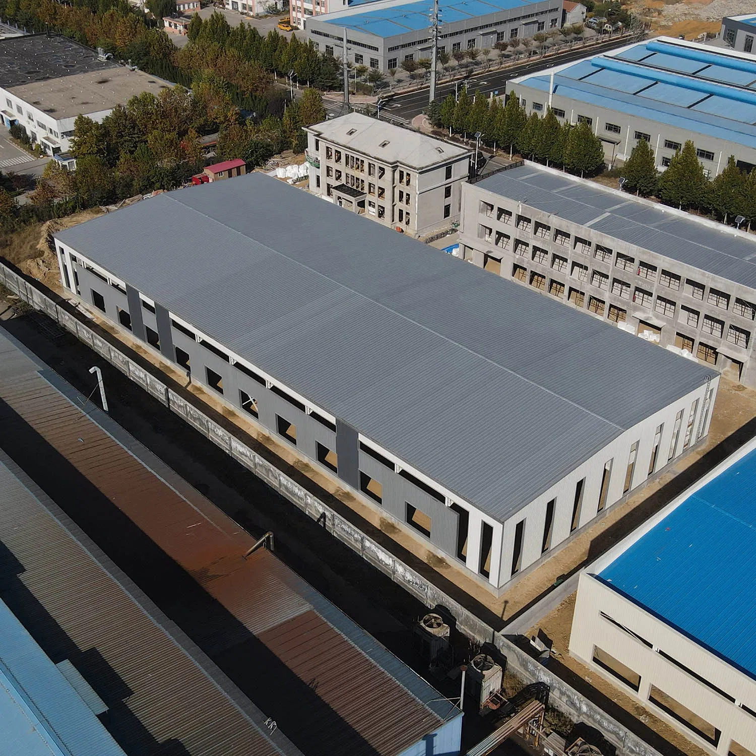 Pre Engineered Building Chinese Eco-Friendly Factory Price Steel Structure Hangar Storage Warehouse Fabricated Industrial Factory Construction Buildings