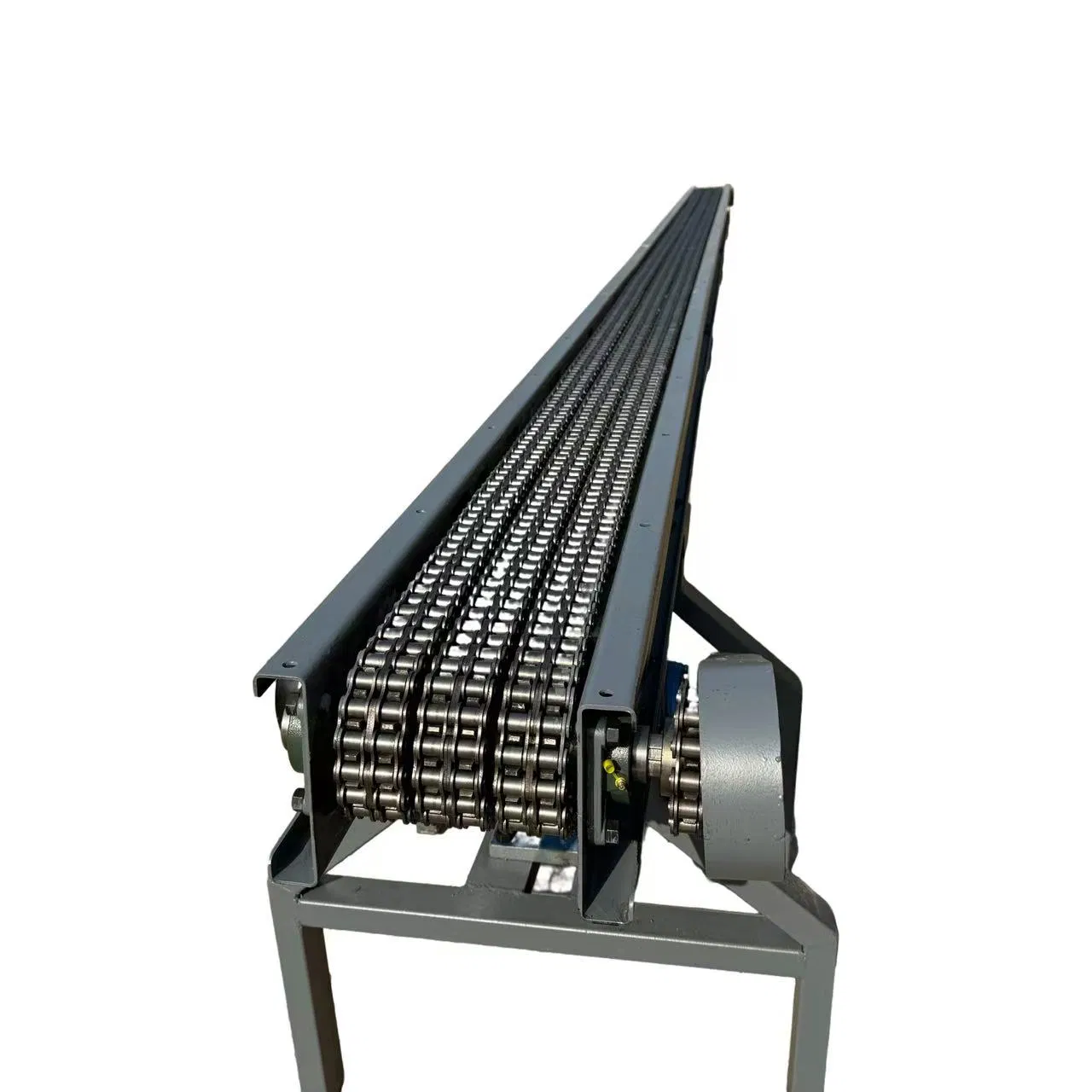 Cleanroom Slat Belt Anti-Static Chain Plate Conveyor, for Electronics Assembly Line