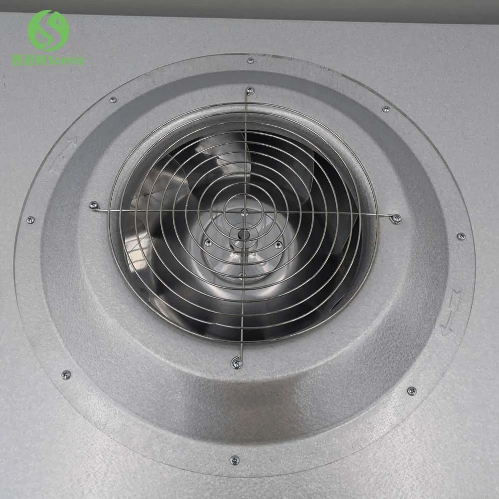 Advanced HEPA H14 Cleanroom Air Filtration System with DC Motor