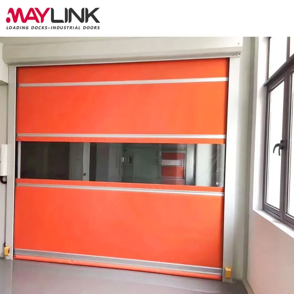 Maylink Dust Containment Door for Electronics or Medical Component Cleanrooms High Speed Door