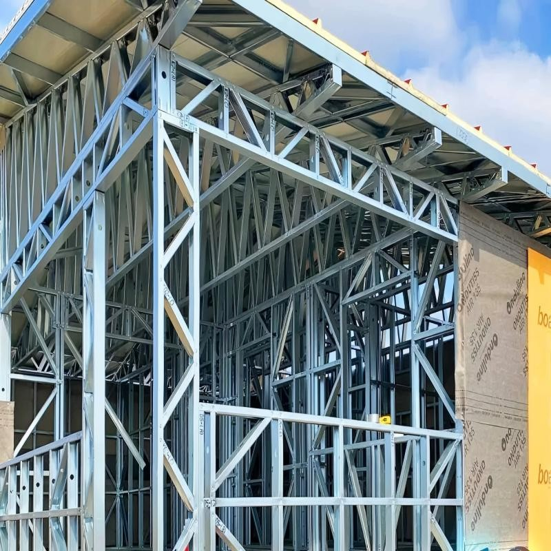 Hybrid - Energy - Powered Sustainable Light Steel Frame G550 for Remote Islands