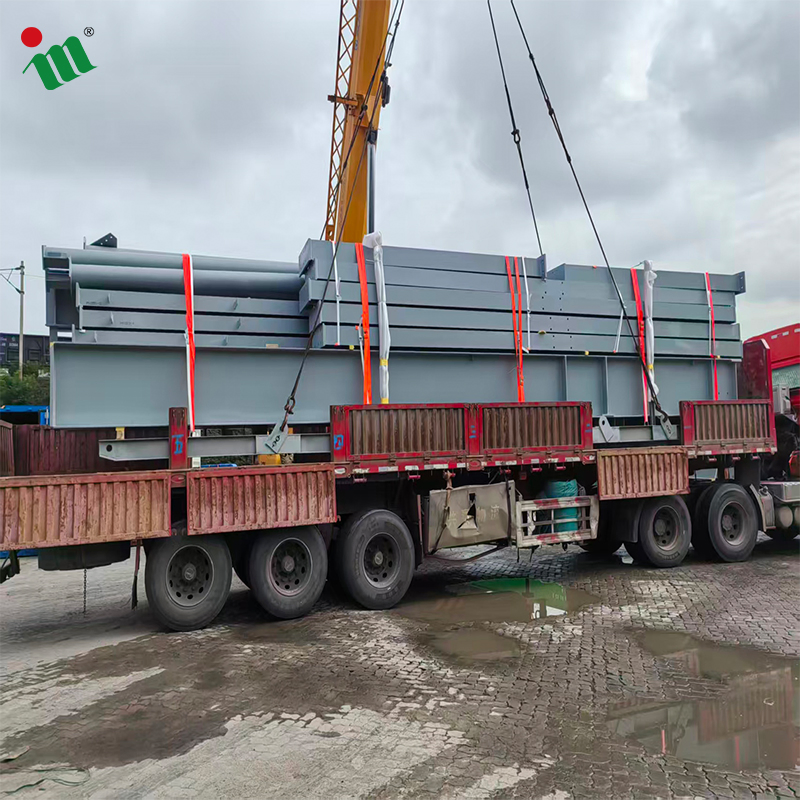 Commercial Metal Steel Frame Prefab Structure Building Epoxy Coated S355jr