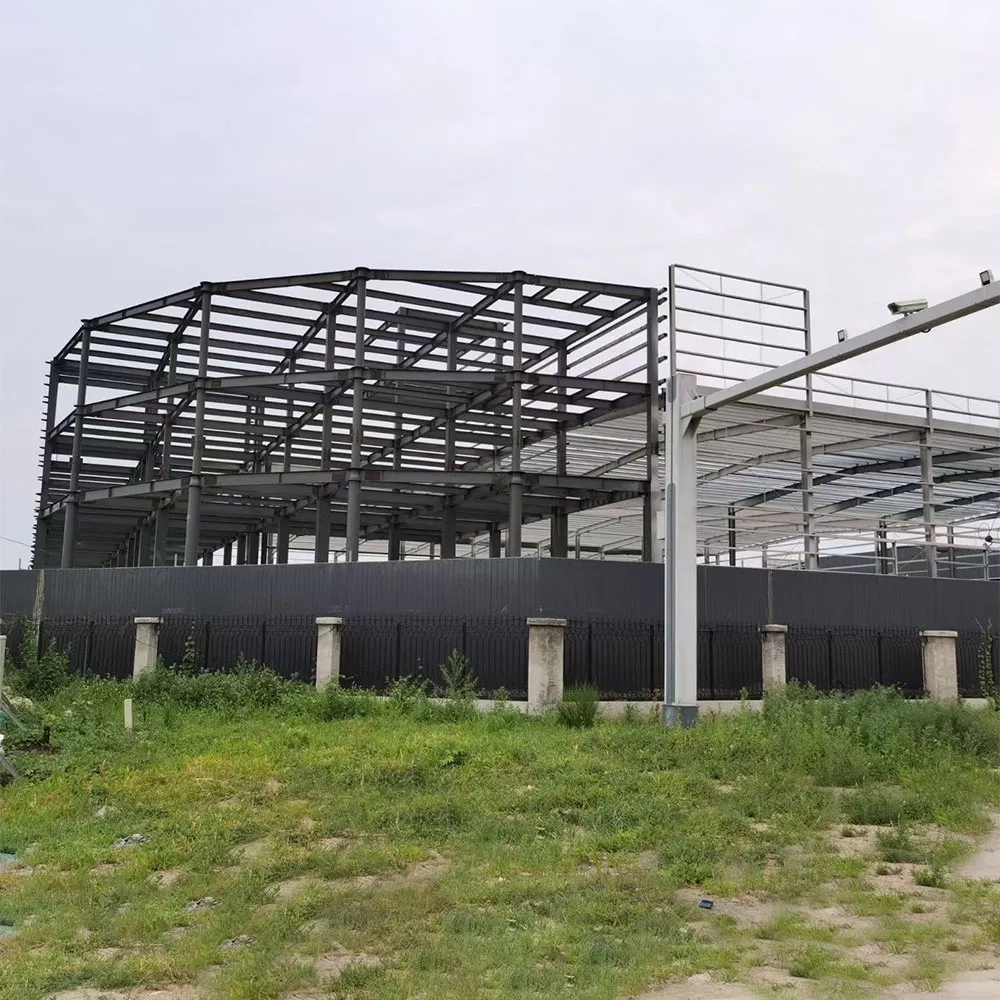 Prefabricated Light-Weight Metal Building Construction Commercial Steel Structure Warehouse Steel Structure Building Material