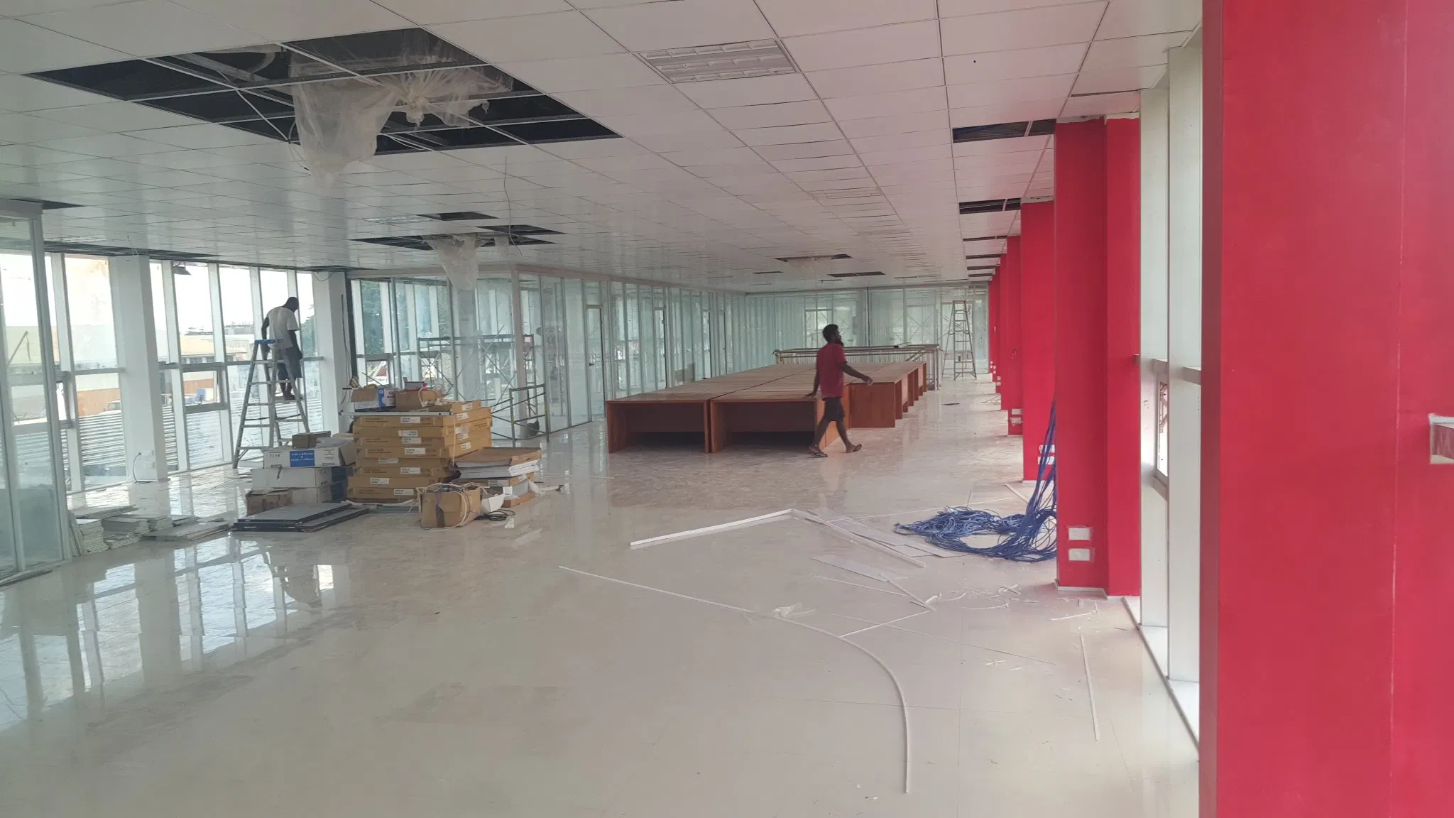 CE Certification Office in Solomon Light Steel Structure Prefabricated Building