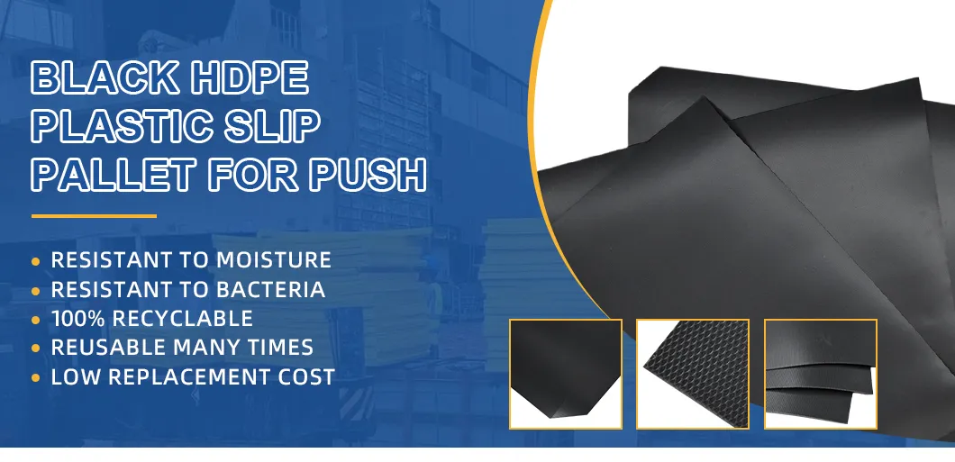 Conductive ESD Plastic Slip Pallet Sheet