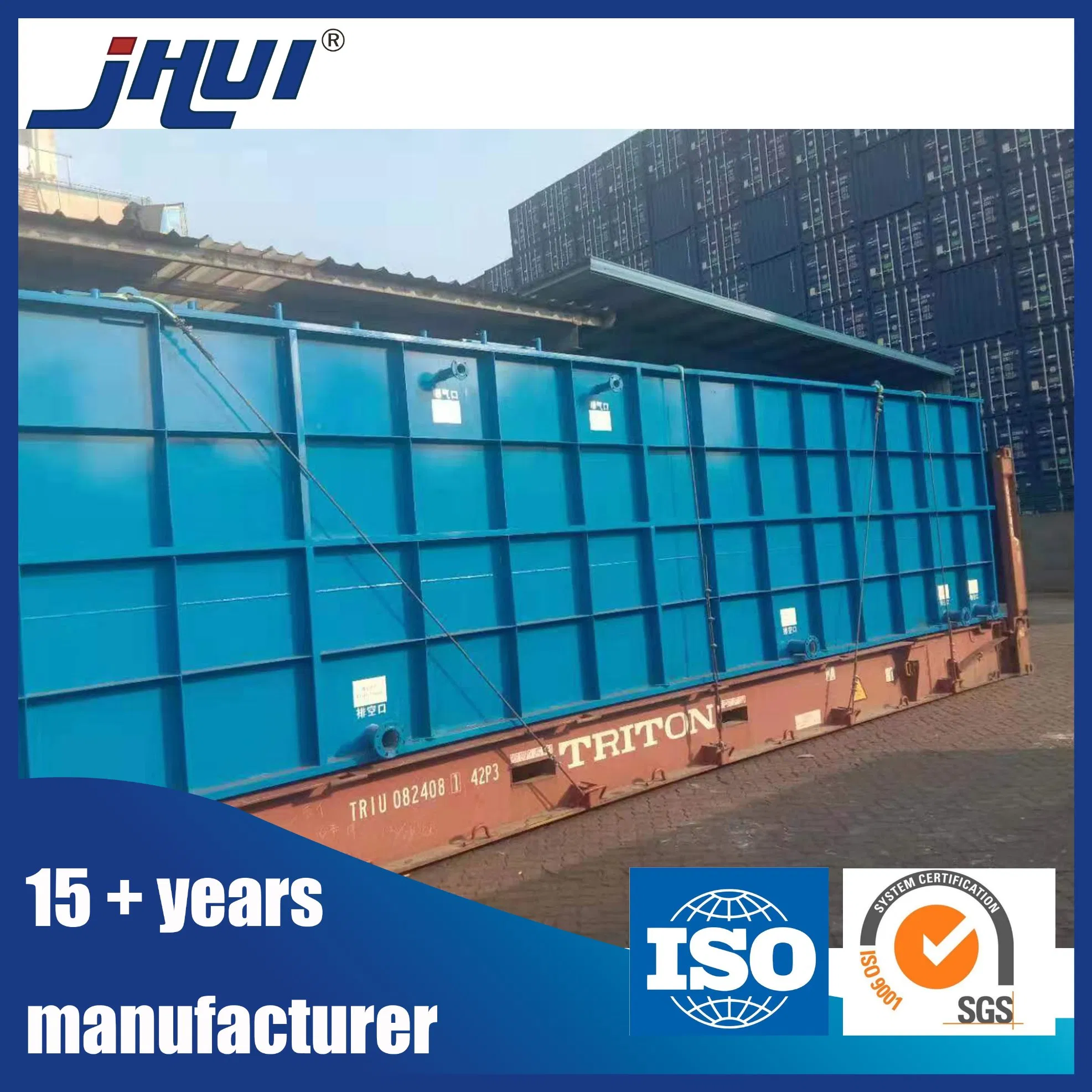 Compact Integrated Mbbr Tank System for Waste Water Treatment Plant