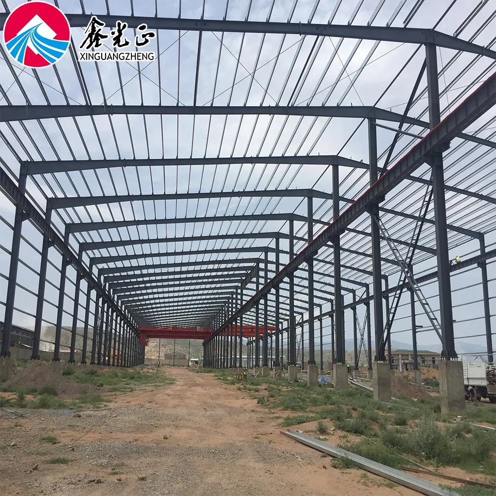 Portal Steel Frame Construction Building for Industrial Factory