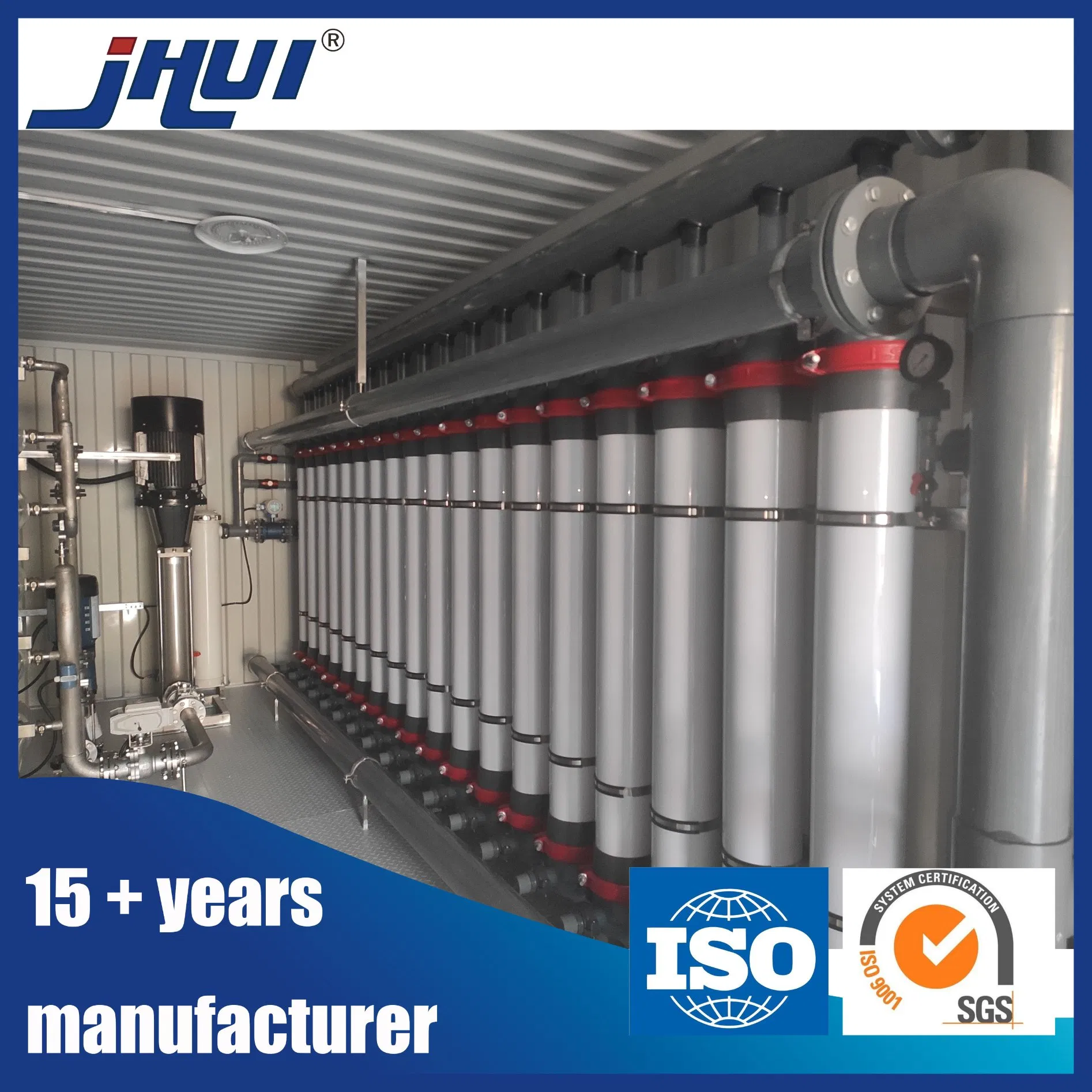 Advanced Ultrafiltration and Reverse Osmosis Membrane System for Efficient Wastewater Reuse