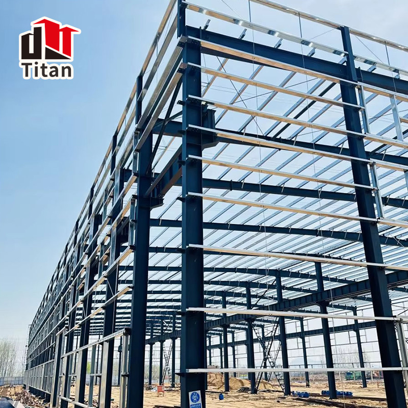 Durable Prefabricated Steel Structure Warehouse for Logistics Storage