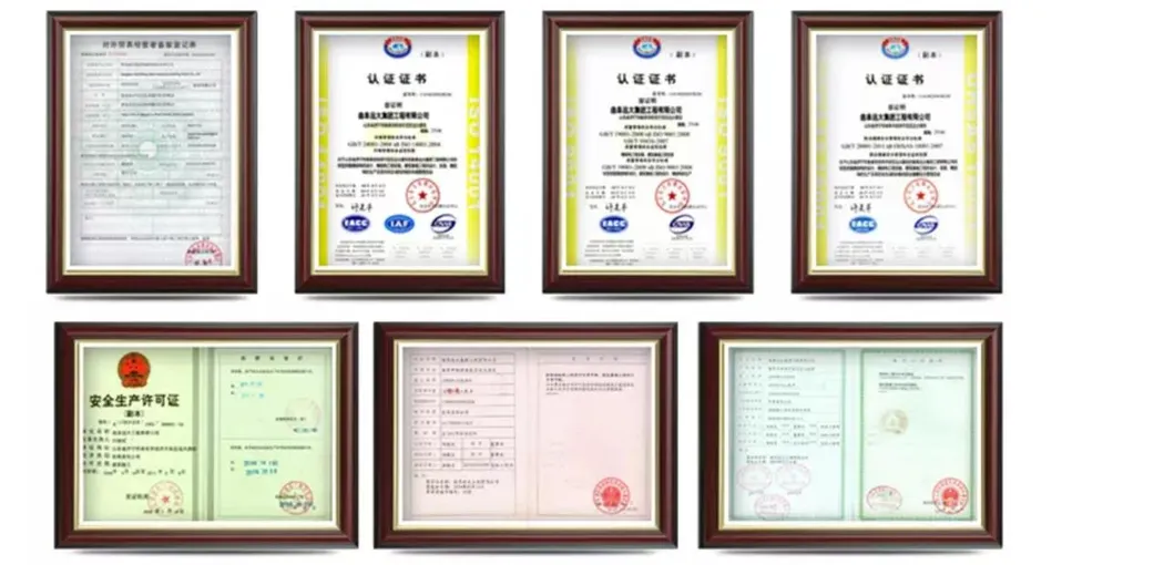 Certificates