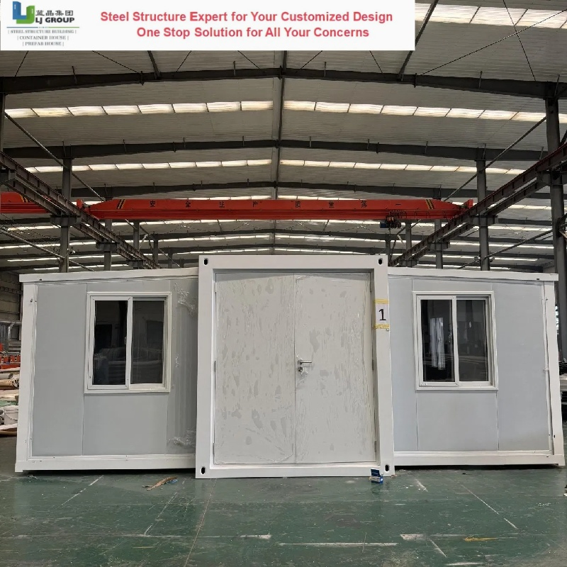 Sandwich Panel Steel Structure Portable Prefab Container House Home Modular Foldable Expandable Container House Prefabricated Building
