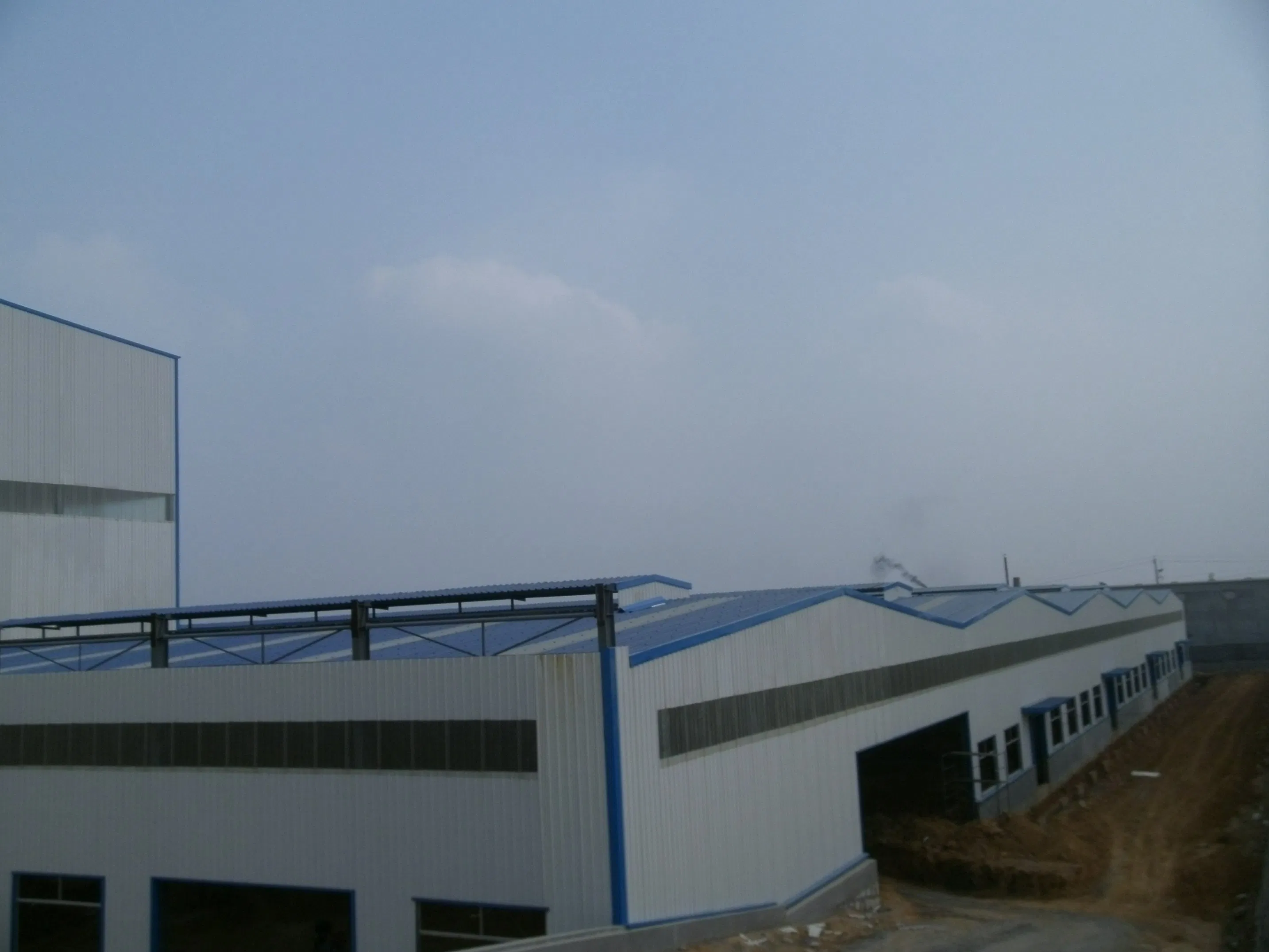 Q355b Industrial Steel Structure Metal Frame Roof Customized Light Steel Structure House Shed Prefab Metal Shop Buildings