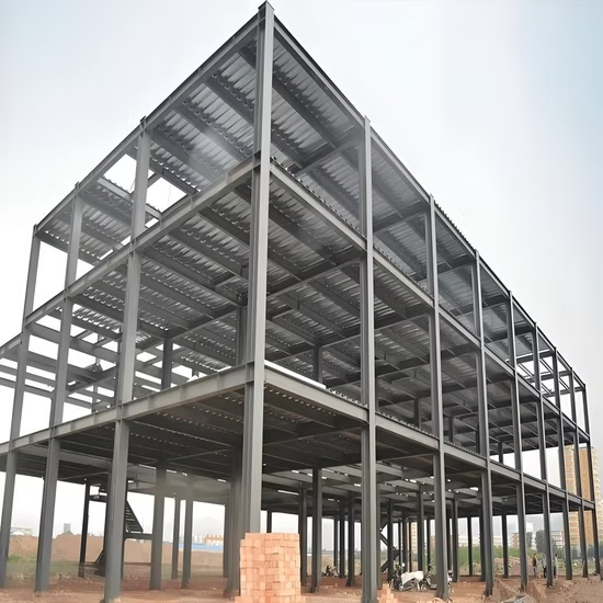 Prefabricated Steel Structure Industrial Warehouse, Light Steel Long Span Building