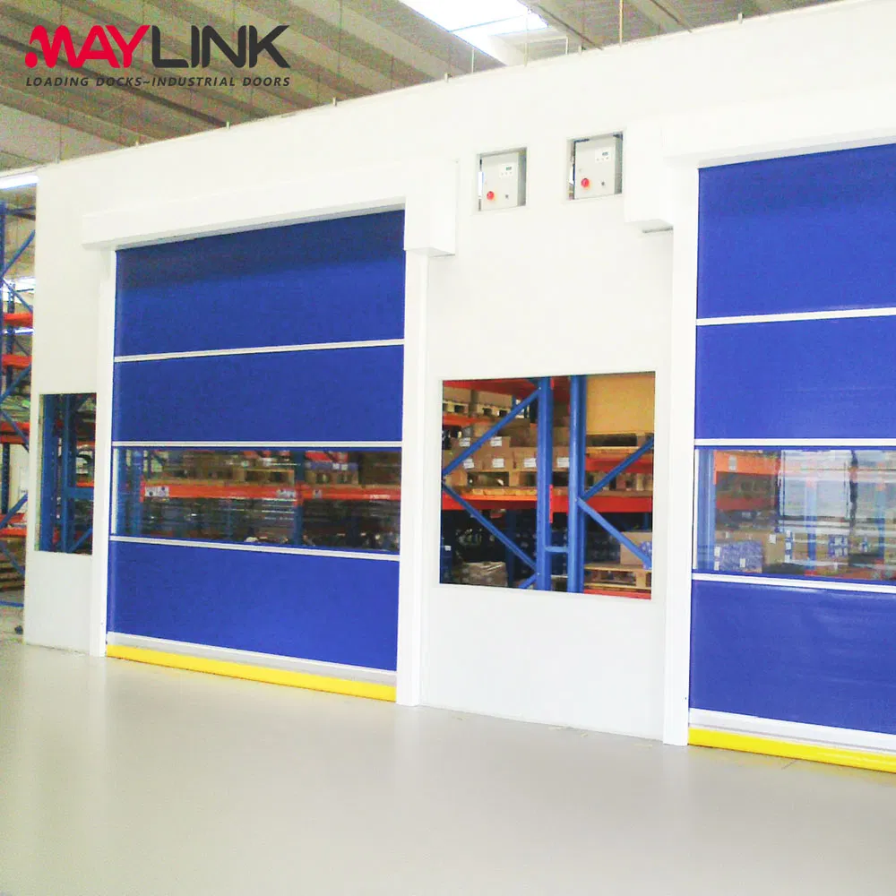 Maylink Dust Containment Door for Electronics or Medical Component Cleanrooms High Speed Door