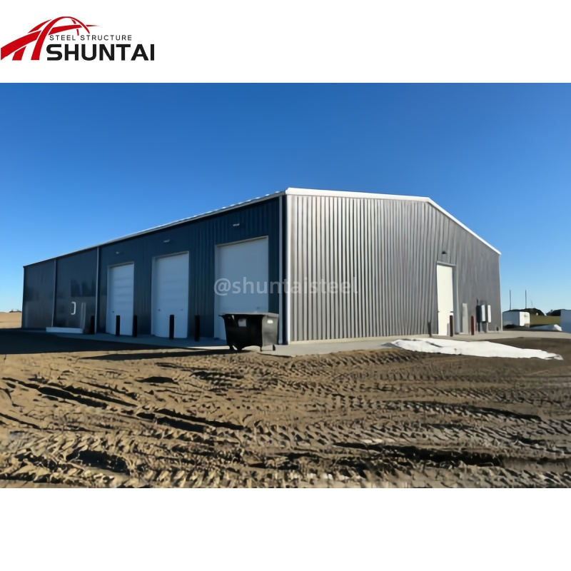 Large Span Best Cost-Effective Industrial Metal Light Steel Portal Frame Construction Material Prefabricated Workshop Warehouse Buildings Steel Structure