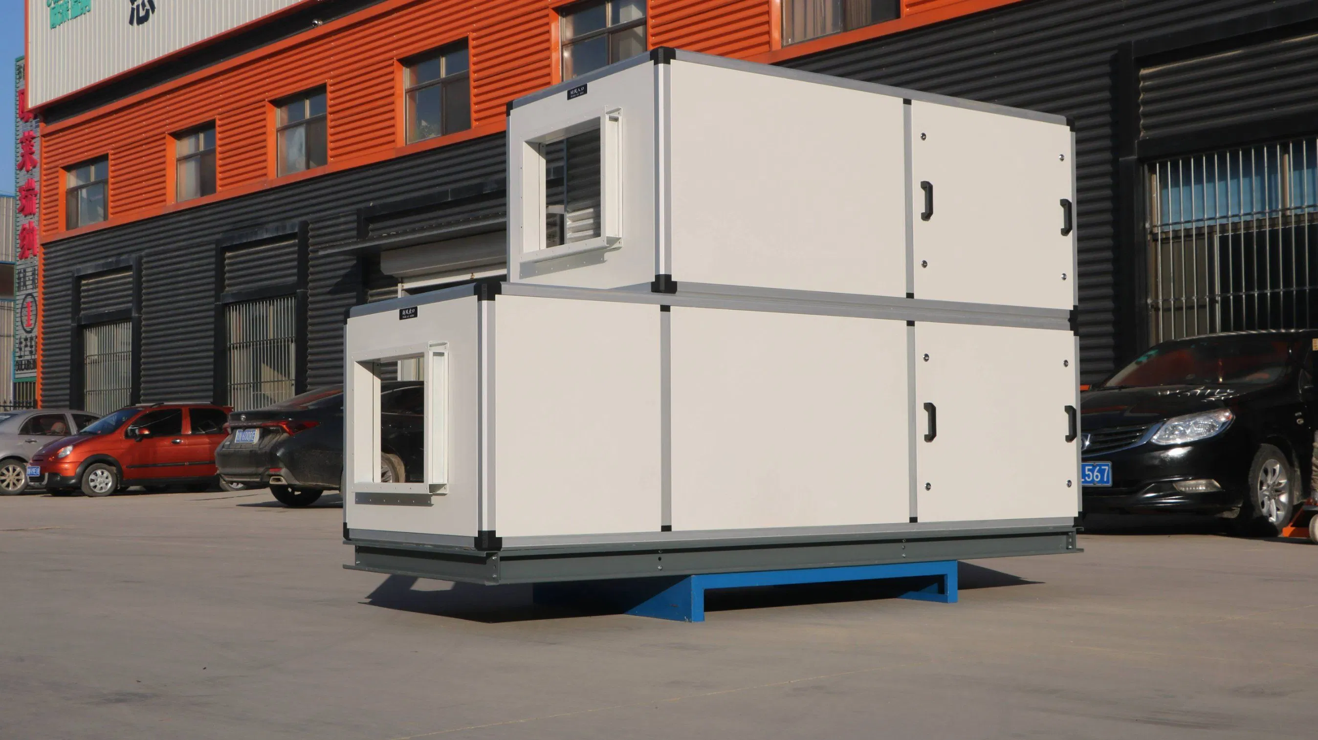 Ahu with 50000 M³/H Airflow Filter and Large-Scale Industrial Applications HVAC System