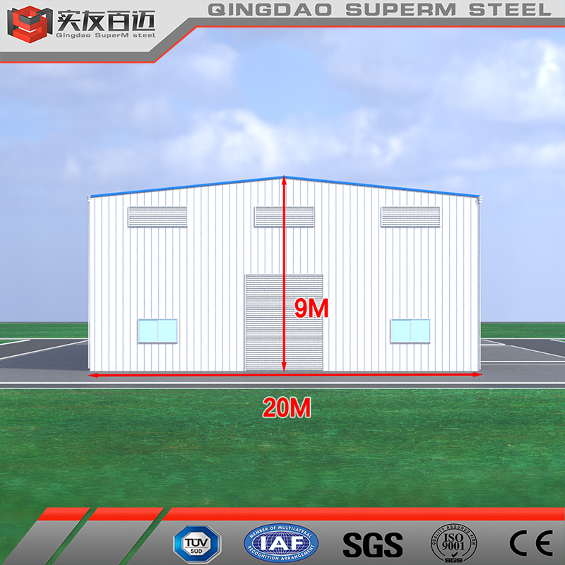 Prefab Steel Building Materials Kits Lightweight Pre-Engineered Steel Structure Warehouse Construction