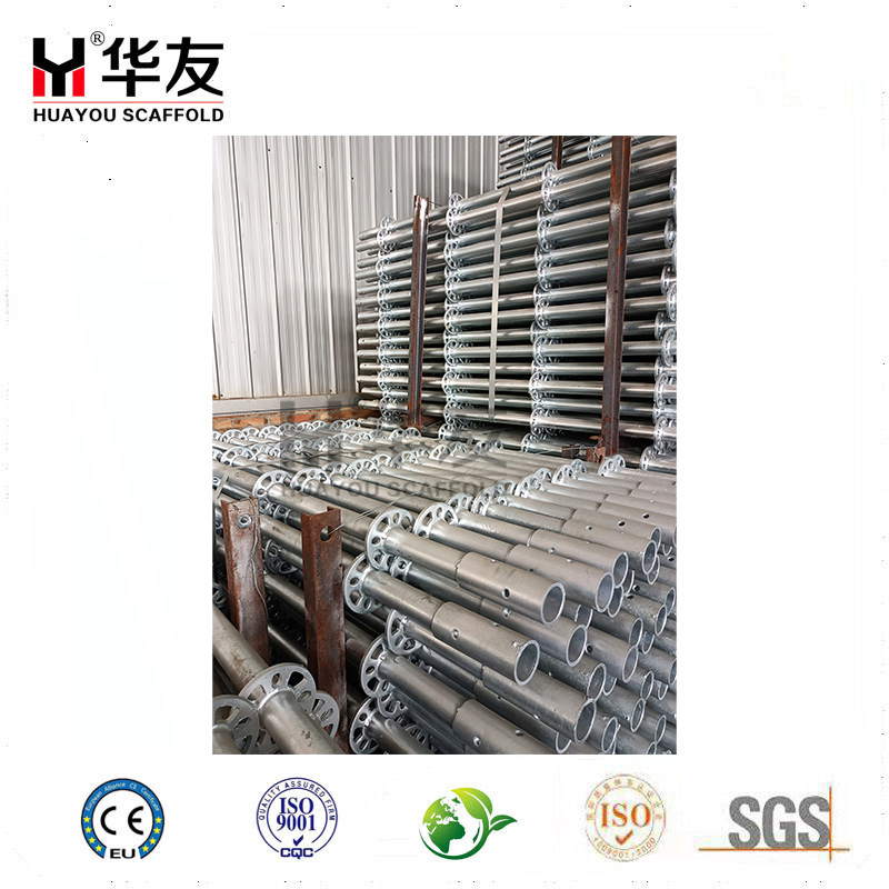 High Load-Bearing Steel Structure British Standard Ringlock System for Working Platform