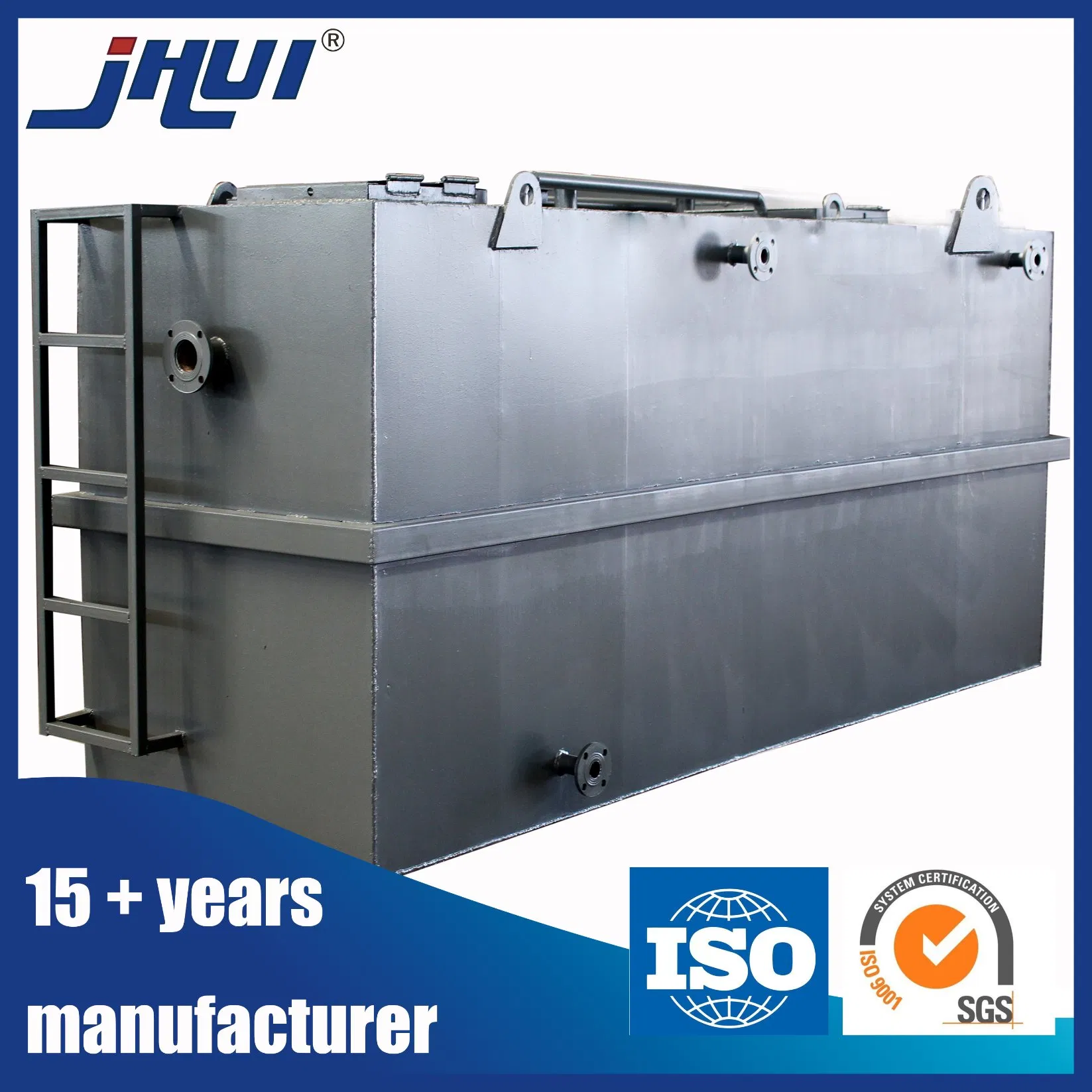 A2o Sewage Water Primary Aerobic Anaerobic Treatment Plant System for Domestic Wastewater