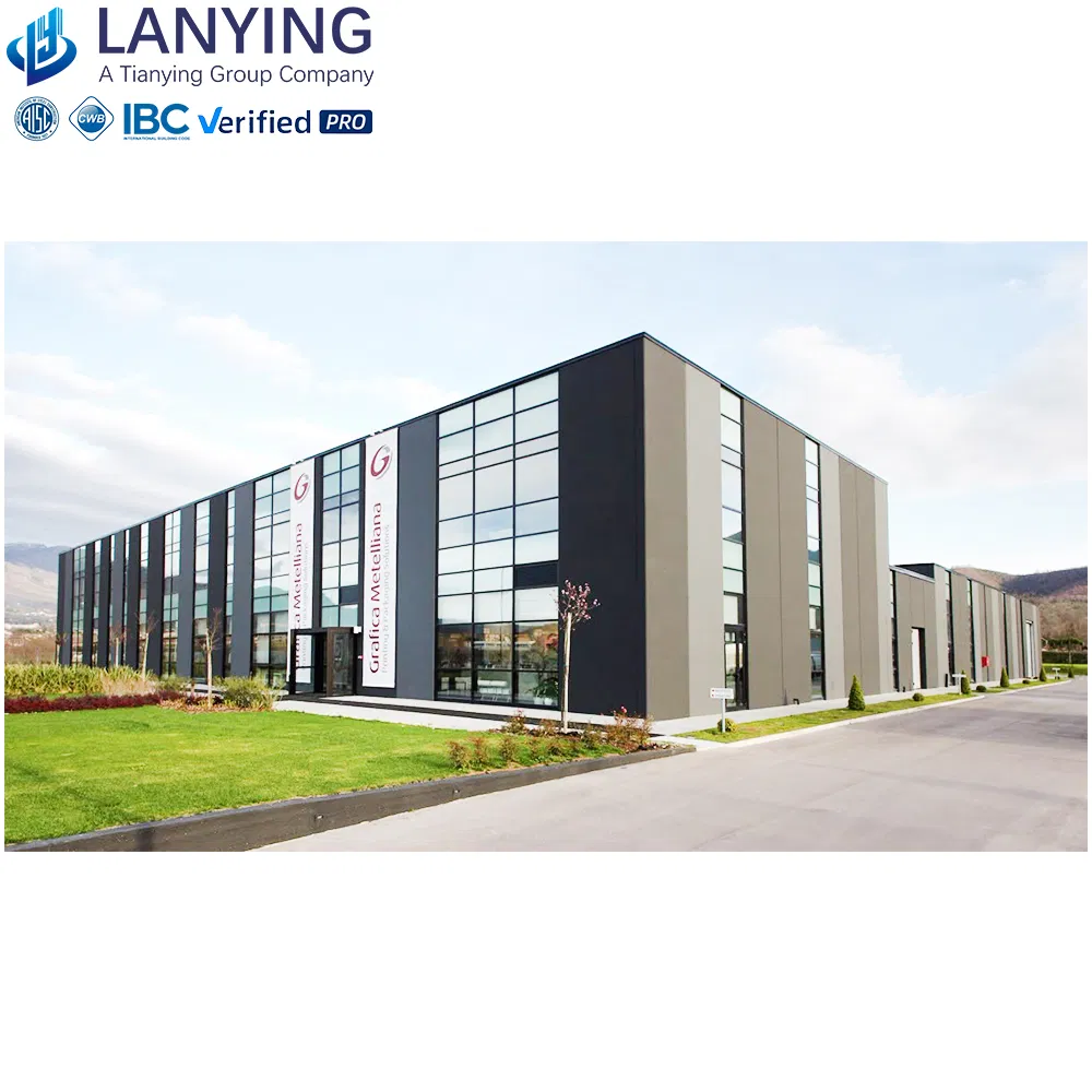 CE Certificate Prefabricated Steel Structure Warehouse Cold Storage Workshop Industrial Building Design