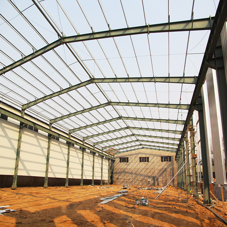 Industrial Prefabricated Multi-Stories Steel Structural Portal Frame Shed Construction Building