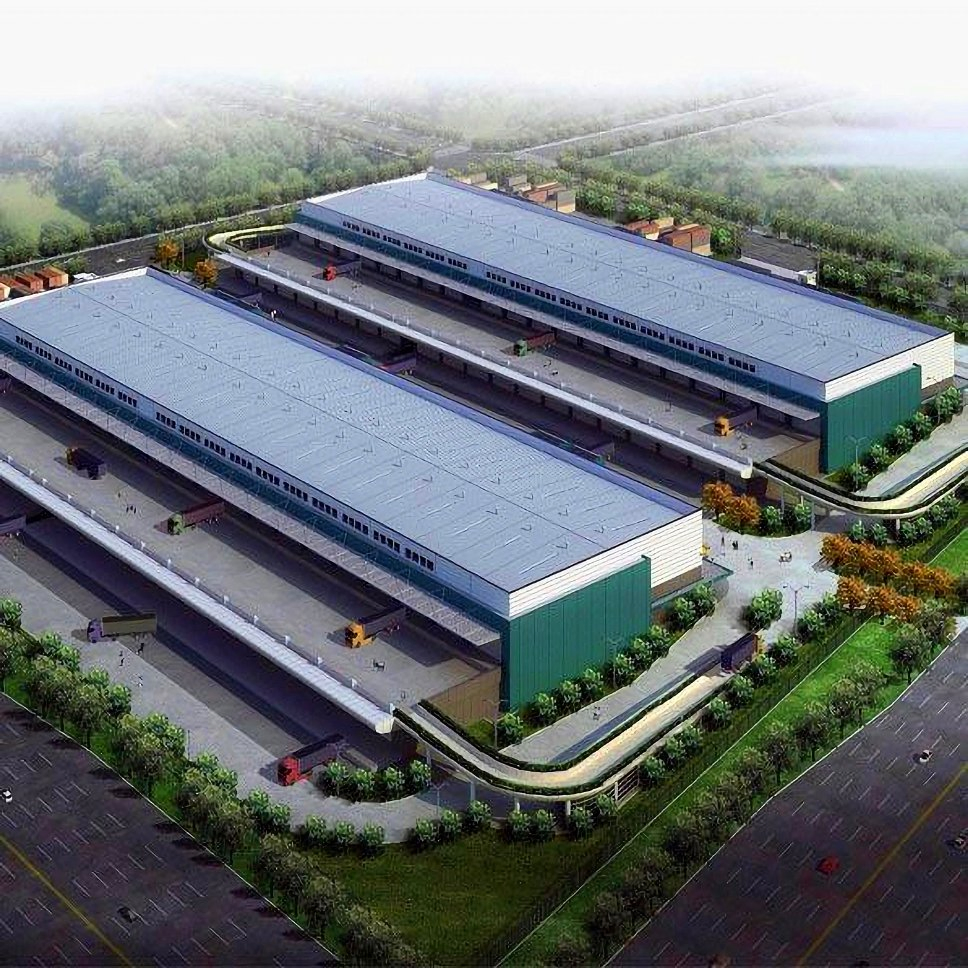 Industrial Steel Structure Warehouse Construction Prefabricated Metal Steel Frame Building