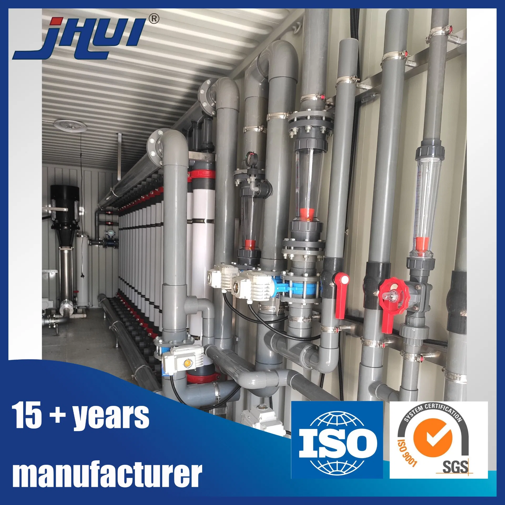 Advanced Ultrafiltration and Reverse Osmosis Membrane System for Efficient Wastewater Reuse