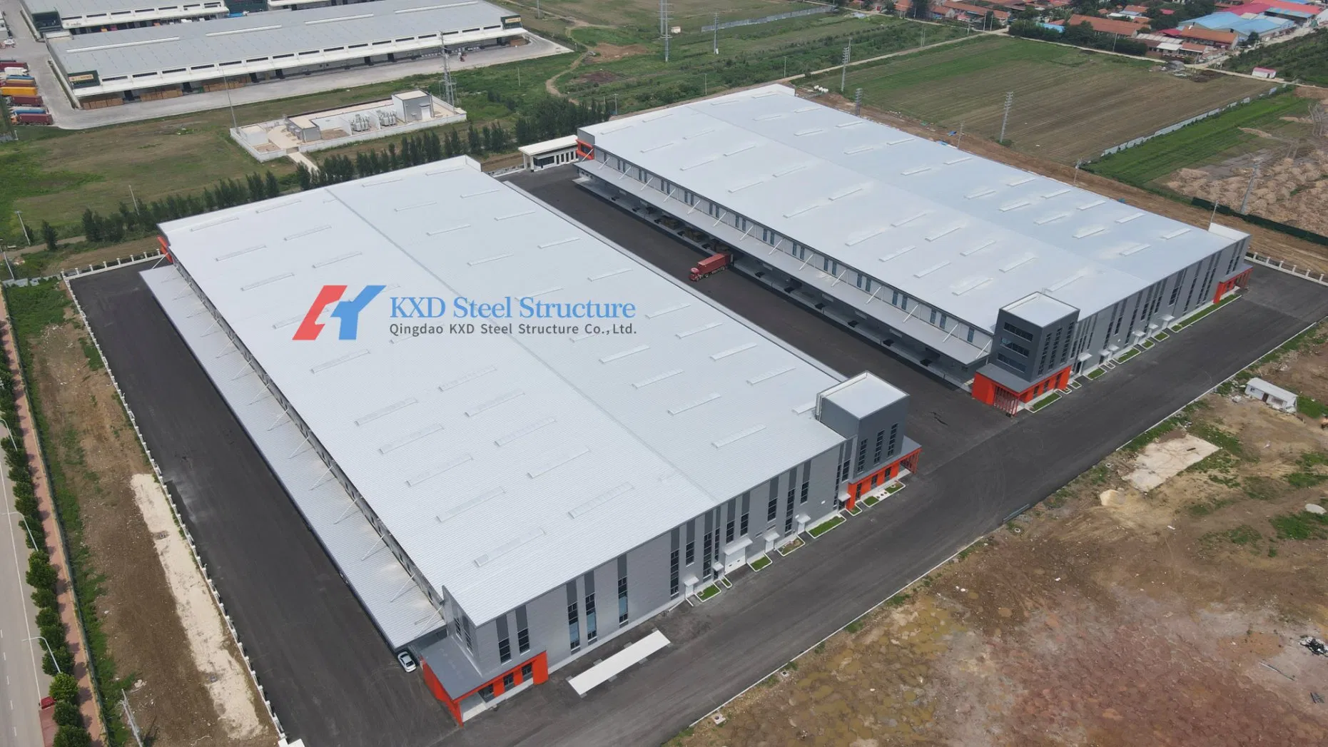 Industrial and Commercial Pre-Engineered Steel Framed Structure Construction Building