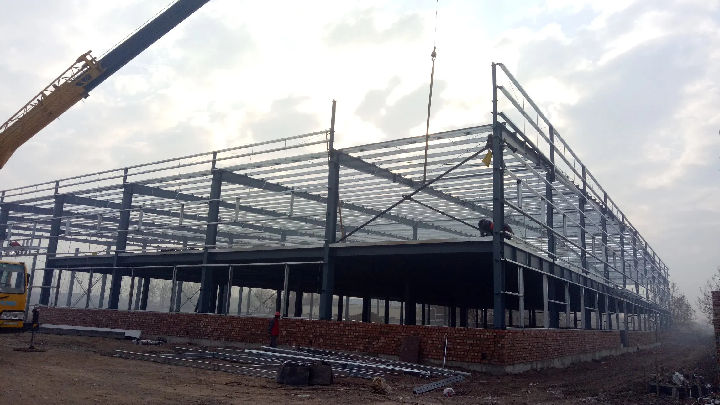 Light Steel Structure Prefabricated Buildings for Dubai Market with CE Certificate
