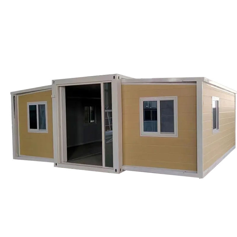 Hybrid Structure Expandable Container House for Mixed-Use Commercial and Residential Development