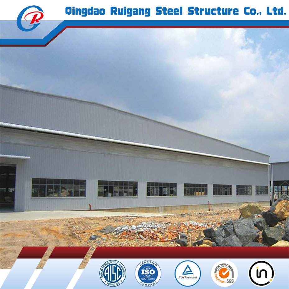 Industrial Prefabricated Multi-Stories Steel Structural Portal Frame Shed Construction Building