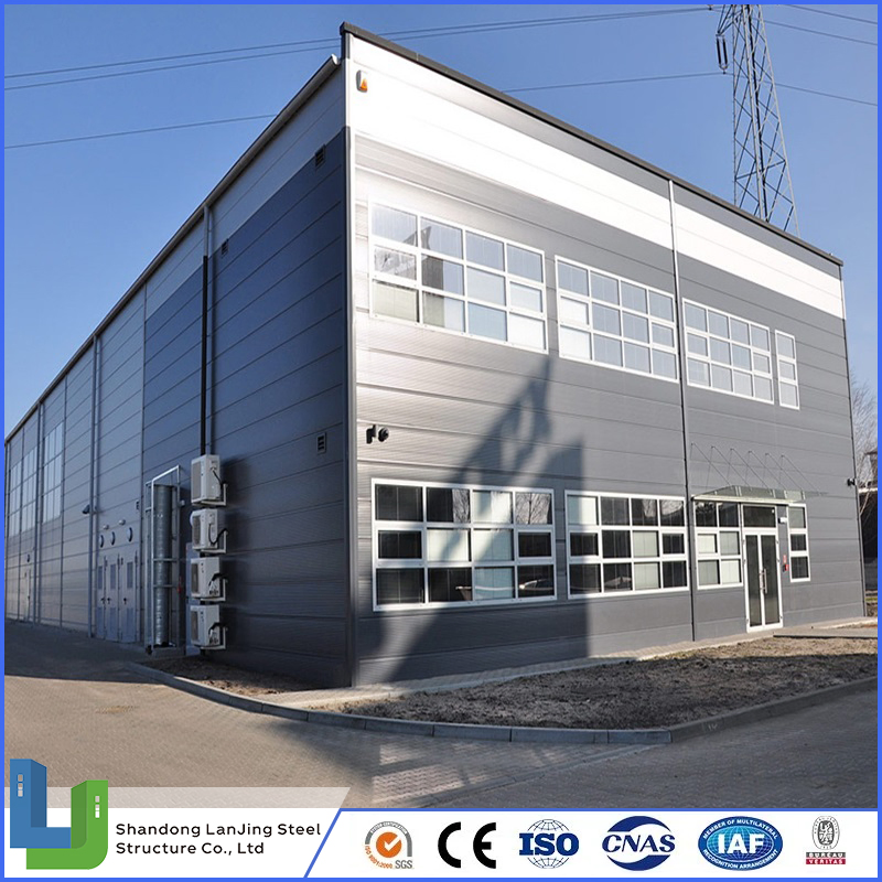 Pre-Engineered Multi-Storey Industrial Frame Structure Steel Buildings for Sale