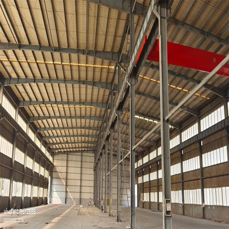 Prefabricated Steel Structure Construction High Rise Pre Engineered Warehouse Building Prefab Industrial Metal Building China Factory Price
