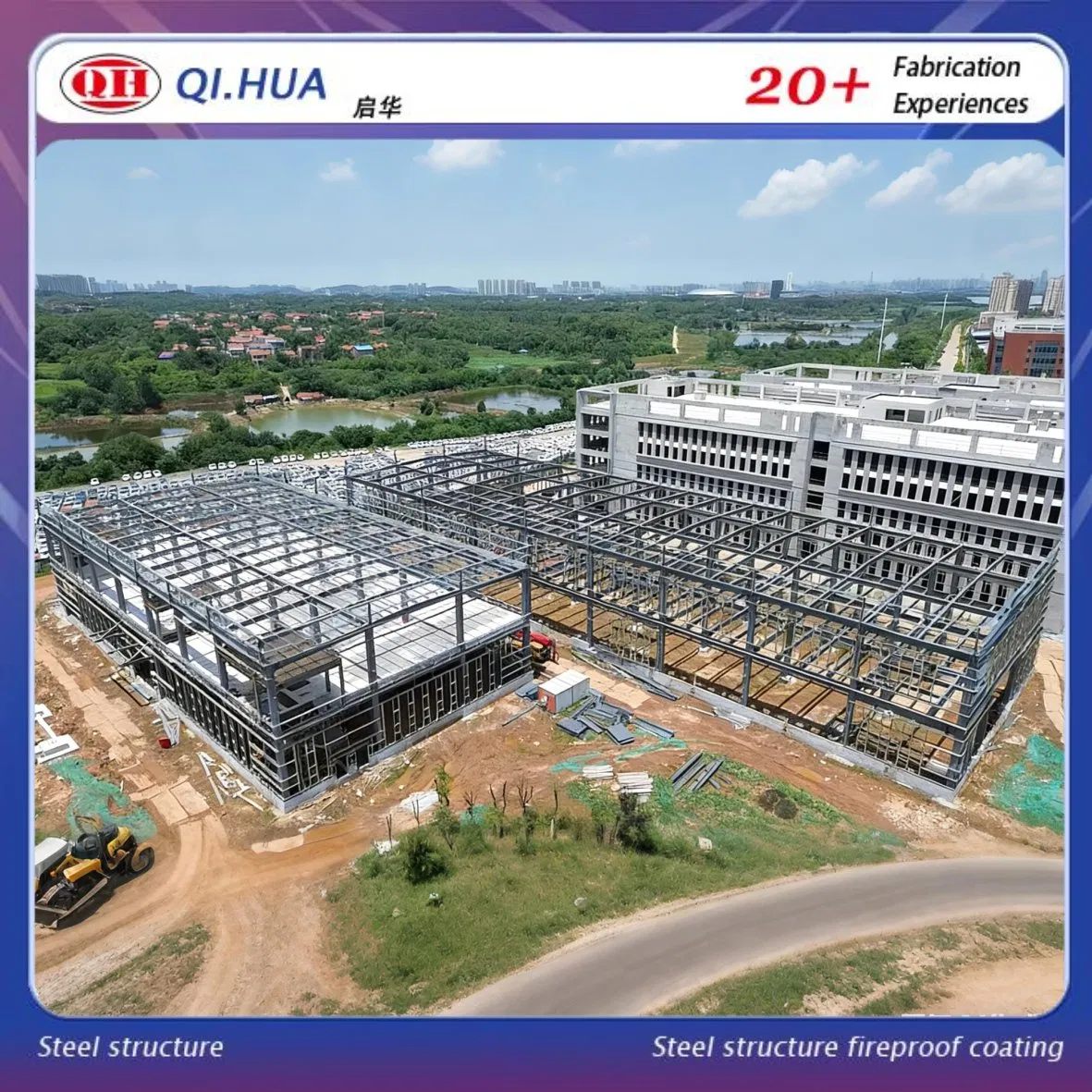Pre-Engineered Industrial Building with Steel Structure and Fast Construction for Factory Use