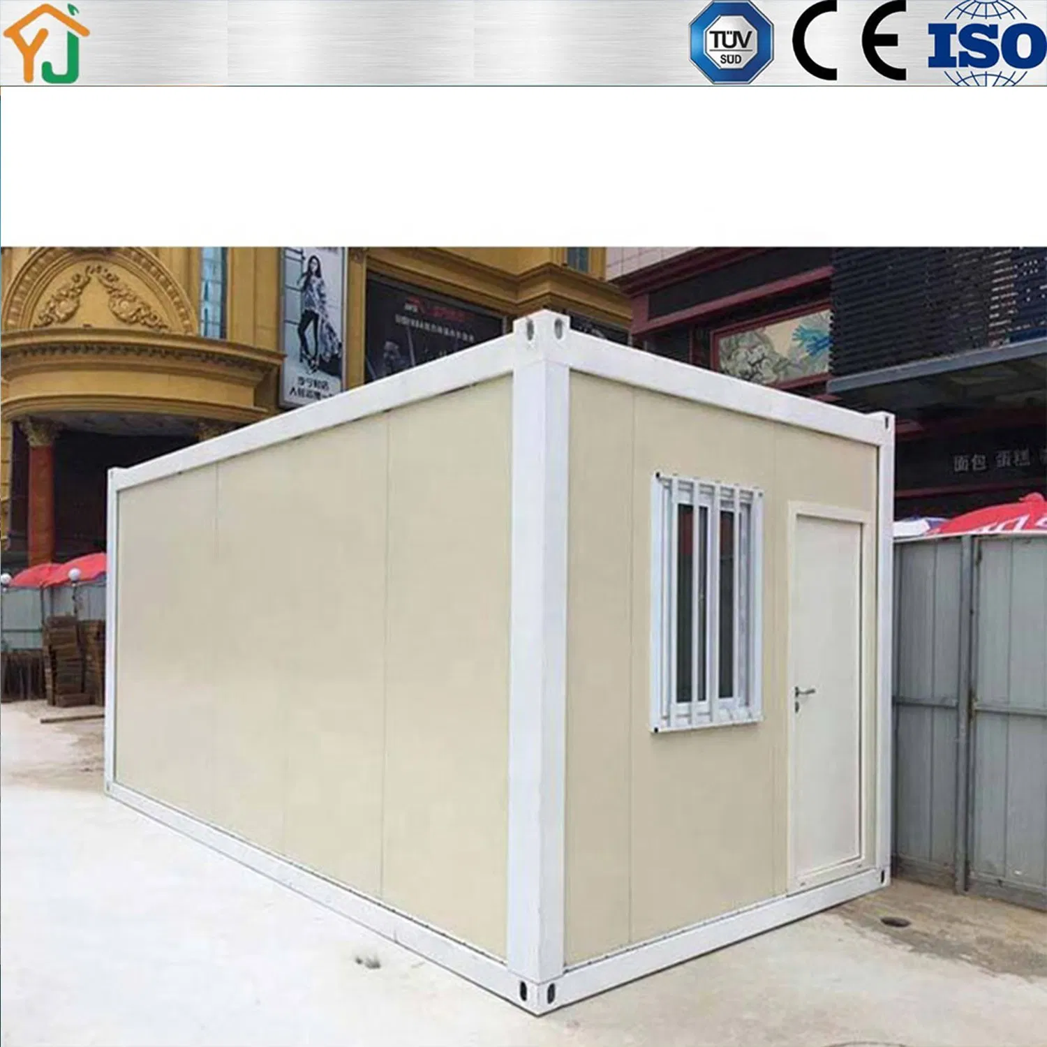 New Prefabricated and Low-Cost Integrated Housing Construction Site