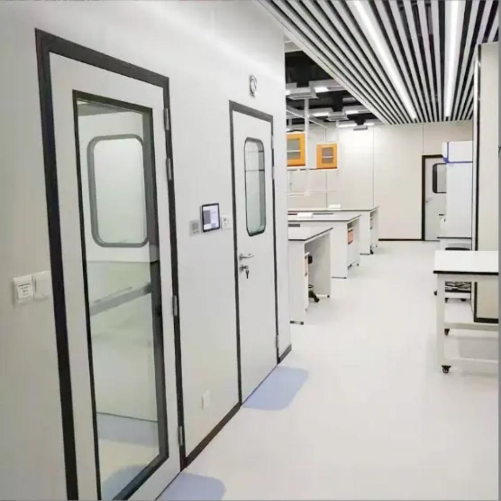 GMP Modular Cultivation Cleanroom System with Fire Proof Sandwich Wall Panel Clean Room Grow Rooms