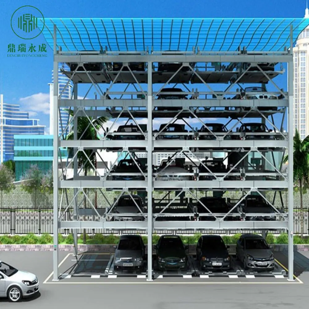 Vertica Lrotary Parking System Multi-Storey Car Storage Parking Lift System
