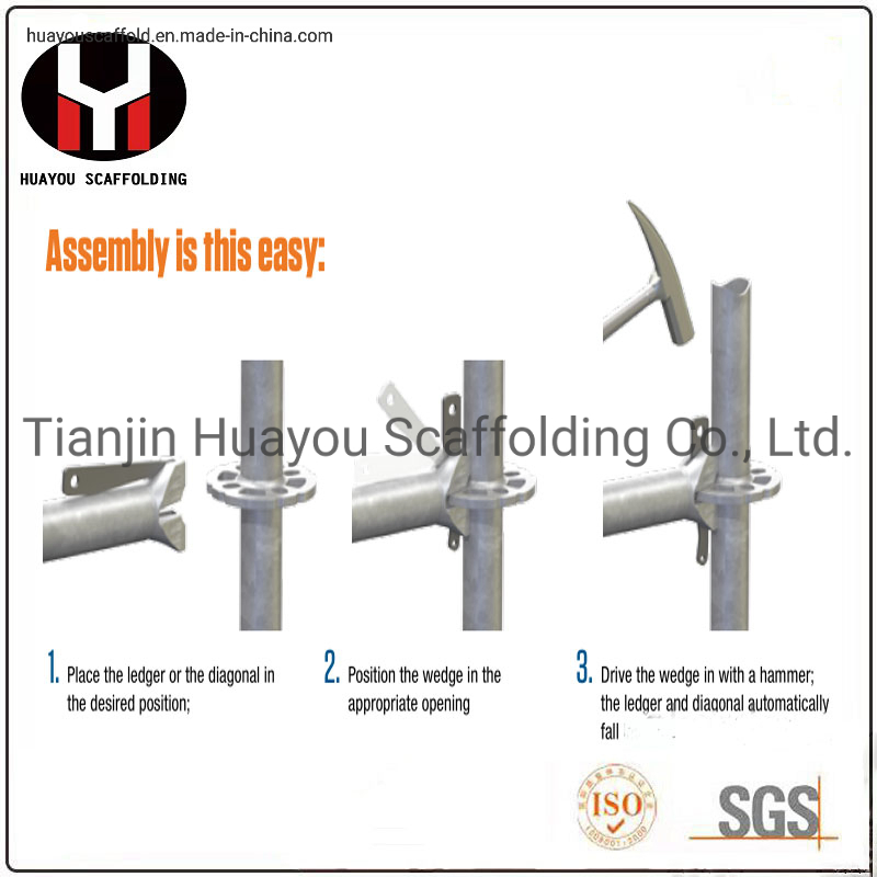 Strong Structure International Standard Ringlock Scaffolidng Glazing System for Construction