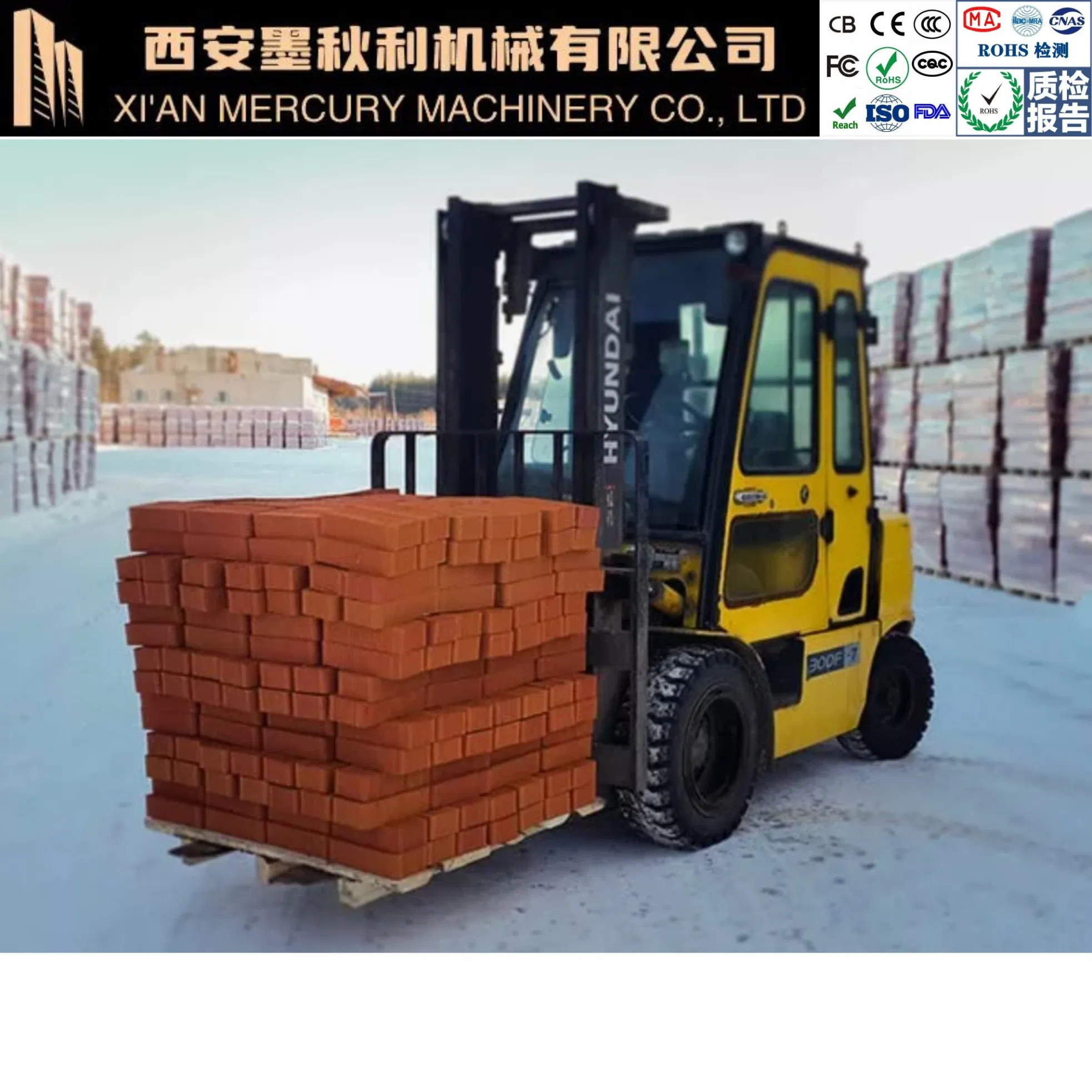Heavy Construction Brick Manufacturing System for Brick Construction Machine with Reinforced Steel Frame Structure