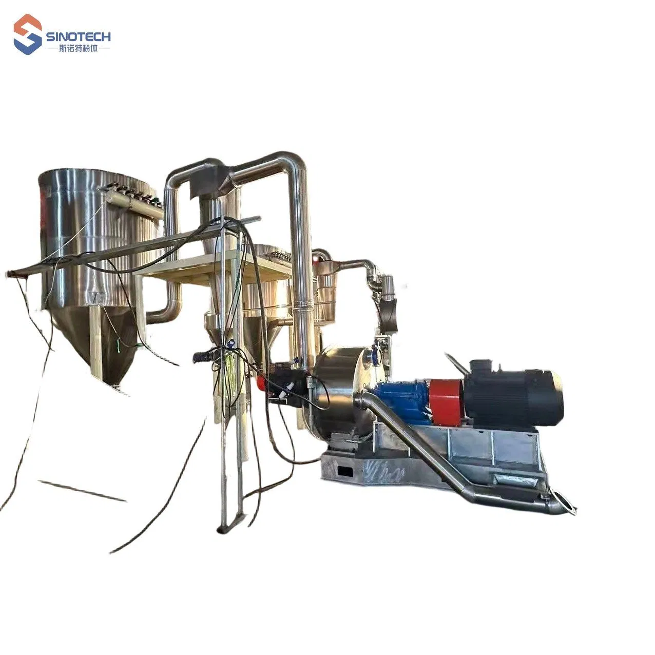 Grinding Mill Enclosed Structure for Clean Processing