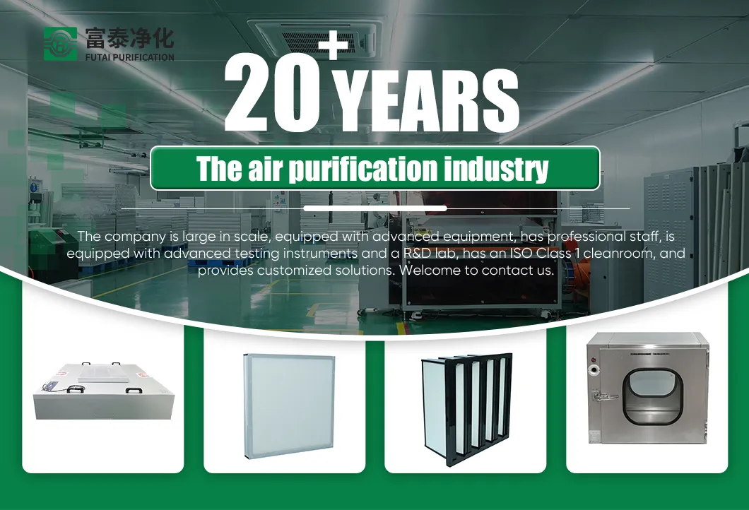 HEPA Filtration System Banner