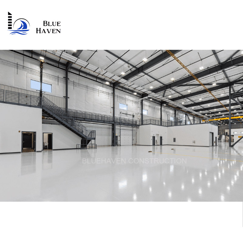 Steel Frame Prefab/Prefabricated Barns Shed Building for Industrial Use