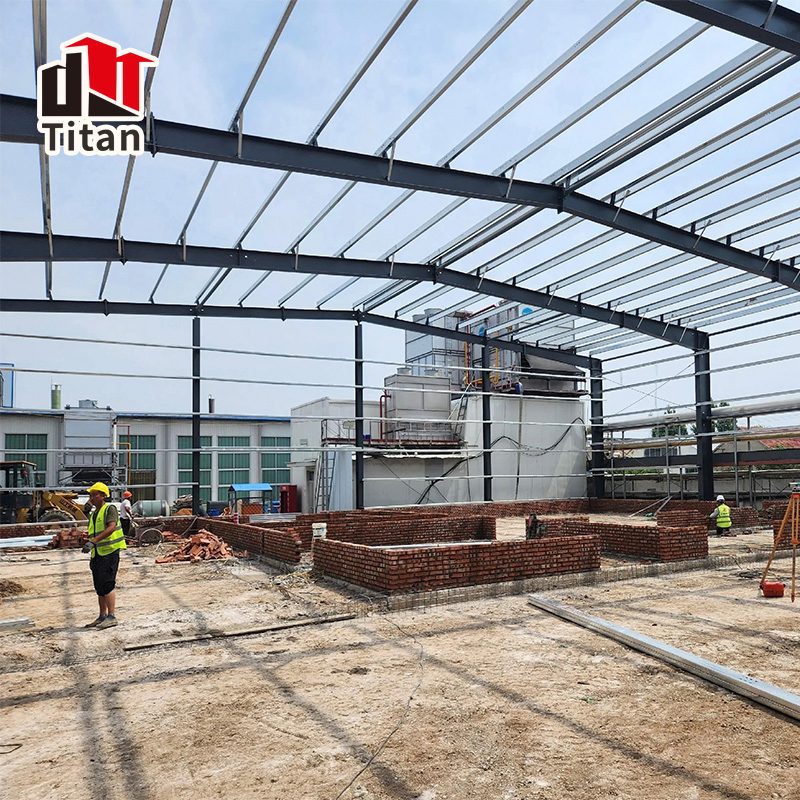 Anti Static Dust Free Precision Electronics Factory Steel Structure Workshop