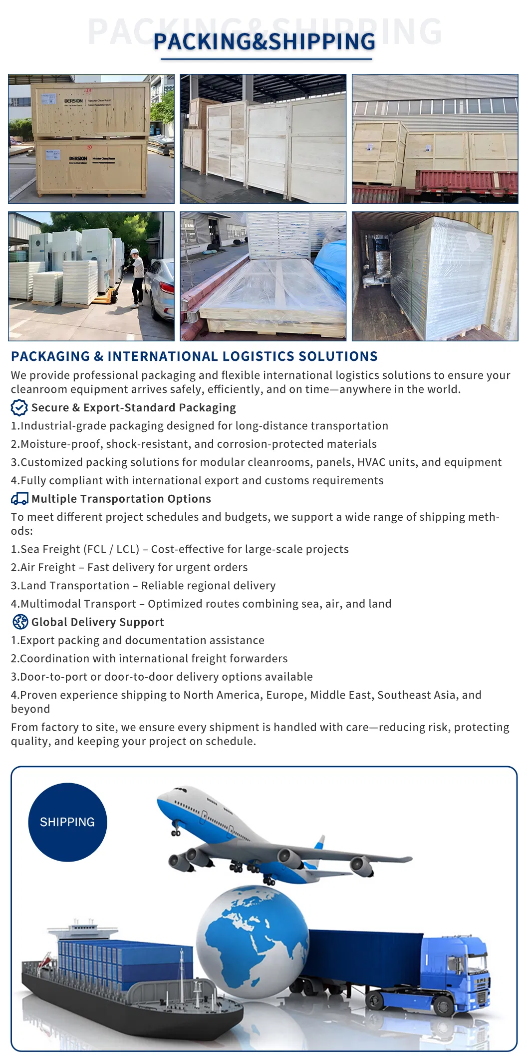 Cleanroom Technical Details