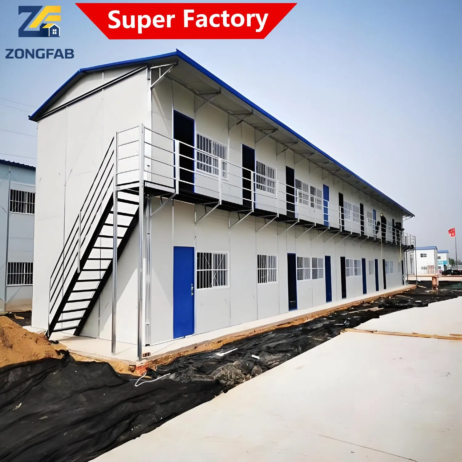 Modular Portable Sandwich Panel Building for Temporary Camps and Worker Accommodation Needs