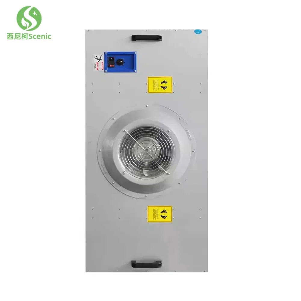 Advanced HEPA H14 Cleanroom Air Filtration System with DC Motor