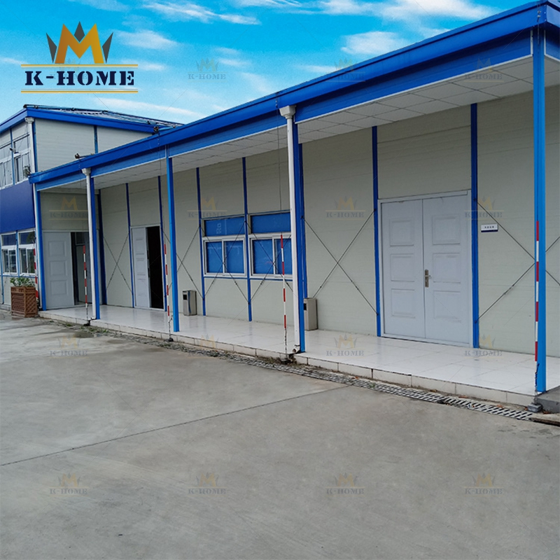 Inexpensive Prefabricated Steel Cabin Temporary Housing for Work Site