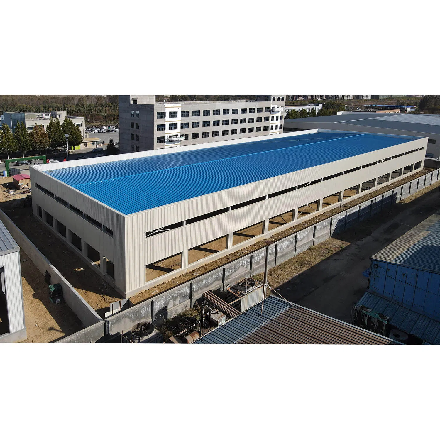 Pre Engineered Building Chinese Eco-Friendly Factory Price Steel Structure Hangar Storage Warehouse Fabricated Industrial Factory Construction Buildings
